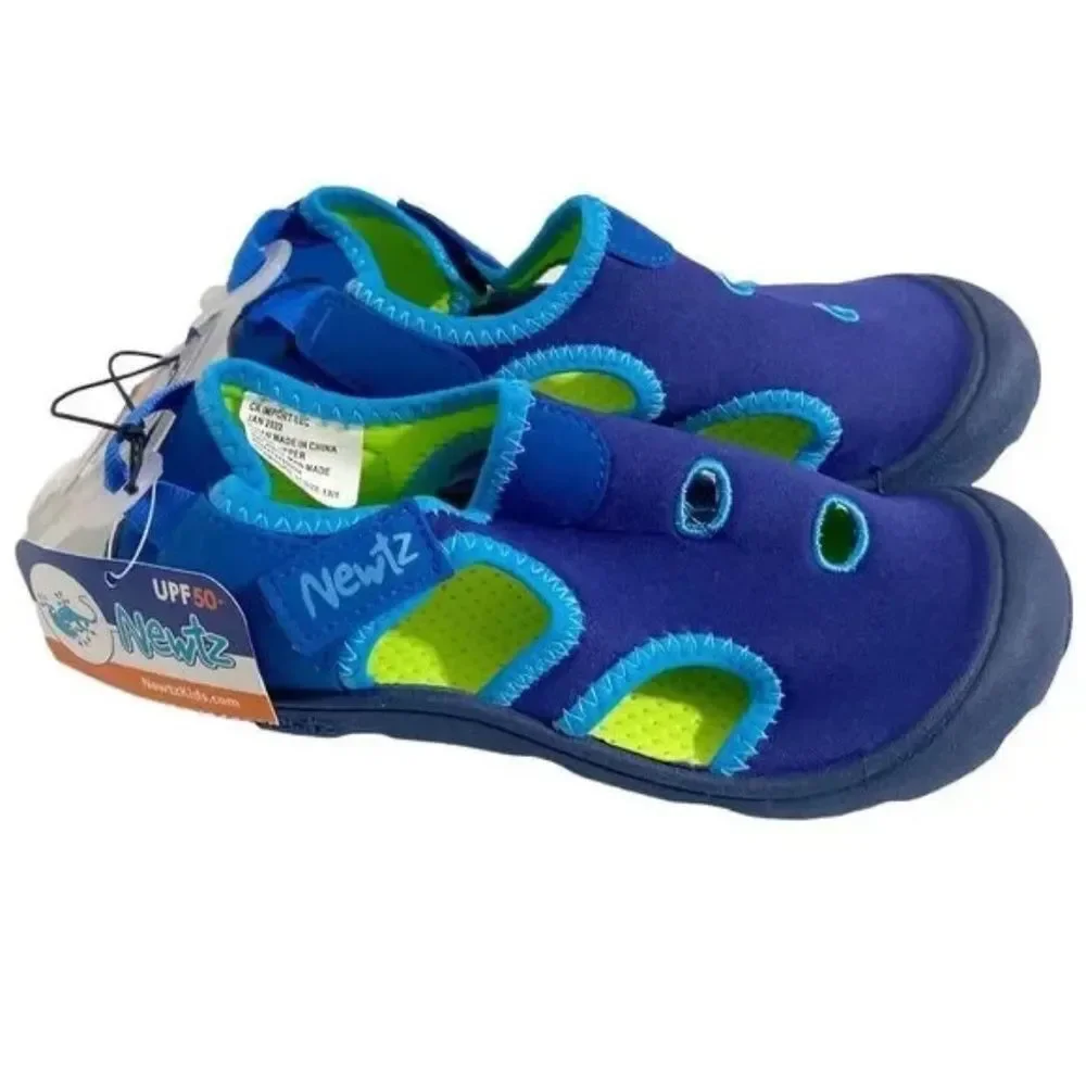 New Kid Boy Size 13/1 Blue Water Shoes